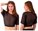 PLURAL PL009 Crop Top Color Black