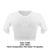 PLURAL PL009 Crop Top Color White