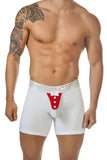 PPU 1325 Tuxedo Boxer Briefs Color White