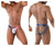 PPU 2308 One Side Mesh Jockstrap Color Blue