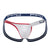 PPU 2308 One Side Mesh Jockstrap Color Blue