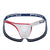 PPU 2308 One Side Mesh Jockstrap Color Blue