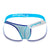 PPU 2308 One Side Mesh Jockstrap Color Turquoise