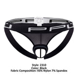 PPU 2310 Ball Lifter and Thong Jockstrap Color Black