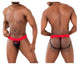 PPU 2313 Peek-a-boo Jockstrap Color Black