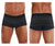 Papi 554569-968 Pencil Stripes Brazilian Trunks Color Black-Blue