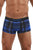 Papi 626182-968 Cool2 2PK Solid-Print Brazilian Trunks Color Black-Blue