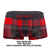 Papi 626182-982 Cool2 2PK Solid-Print Brazilian Trunks Color Black-Red