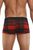 Papi 626182-982 Cool2 2PK Solid-Print Brazilian Trunks Color Black-Red