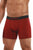 Papi 626185-982 Cool2 2PK Solid Boxer Briefs Color Black-Red