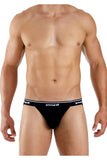 Papi 705910-001 3PK 1X1 Rib Jockstrap Color Black