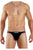 Papi 705910-001 3PK 1X1 Rib Jockstrap Color Black