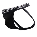 Papi 705910-001 3PK 1X1 Rib Jockstrap Color Black