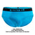 Papi 980403-941 3PK Cotton Stretch Brief Color Black-Cobalt-Blue