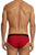 Papi 980403-950 3PK Cotton Stretch Brief Color Red-Gray-Black