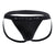 Papi 980911-001 3PK Cotton Stretch Jockstrap Color Black