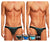 Papi 980911-941 3PK Cotton Stretch Jockstrap Color Black-Cobalt-Blue