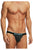 Papi 980911-941 3PK Cotton Stretch Jockstrap Color Black-Cobalt-Blue