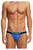 Papi 980911-941 3PK Cotton Stretch Jockstrap Color Black-Cobalt-Blue