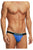 Papi 980911-941 3PK Cotton Stretch Jockstrap Color Black-Cobalt-Blue