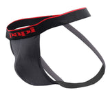 Papi 980911-950 3PK Cotton Stretch Jockstrap Color Red-Gray-Black