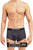 Papi MPA005 2PK Brazilian Trunks Color Black-Gray