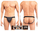 Papi UMPA006 2PK Jockstrap Color Black-Gray