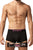 Papi UMPA048 2PK Microflex Brazilian Trunks Color Berry-Texture