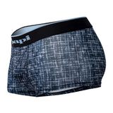 Papi UMPA048 2PK Microflex Brazilian Trunks Color Blue-Texture