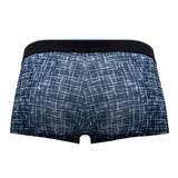 Papi UMPA048 2PK Microflex Brazilian Trunks Color Blue-Texture