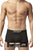 Papi UMPA048 2PK Microflex Brazilian Trunks Color Charcoal-Graphic