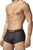 Papi UMPA048 2PK Microflex Brazilian Trunks Color Charcoal-Leopard