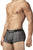 Papi UMPA048 2PK Microflex Brazilian Trunks Color Gray-Texture