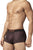 Papi UMPA048 2PK Microflex Brazilian Trunks Color Red-Leopard