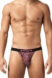 Papi UMPA049 2PK Microflex Jockstrap Color Berry-Texture