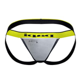 Papi UMPA049 2PK Microflex Jockstrap Color Charcoal-Leopard