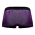 Papi UMPA050 Fashion Microflex Brazilian Trunks Color Purple Pixel Print