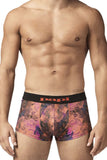 Papi UMPA050 Fashion Microflex Brazilian Trunks Color Sunset Multi Print