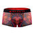 Papi UMPA050 Fashion Microflex Brazilian Trunks Color Sunset Multi Print