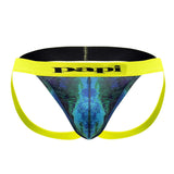 Papi UMPA051 Fashion Microflex Brazilian Jockstrap Color Ocean Multi Print