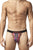 Papi UMPA051 Fashion Microflex Brazilian Jockstrap Color Sunset Multi Print