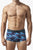 Papi UMPA107 2PK Microflex Performance Trunks Color Blue-Printed