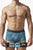 Papi UMPA107 2PK Microflex Performance Trunks Color Teal-Blue