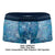 Papi UMPA107 2PK Microflex Performance Trunks Color Teal-Blue