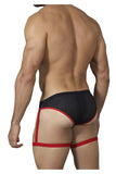 Pikante PIK 0217 Adventures Garter Briefs Color Black