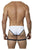 Pikante PIK 0217 Adventures Garter Briefs Color White