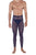 Pikante PIK 0336 Manhood Long Johns Thongs Color Dark Blue