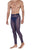 Pikante PIK 0336 Manhood Long Johns Thongs Color Dark Blue