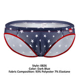 Pikante PIK 0826 Star Briefs Color Dark Blue