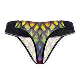 Pikante PIK 0829 Rainbow Thongs Color Black